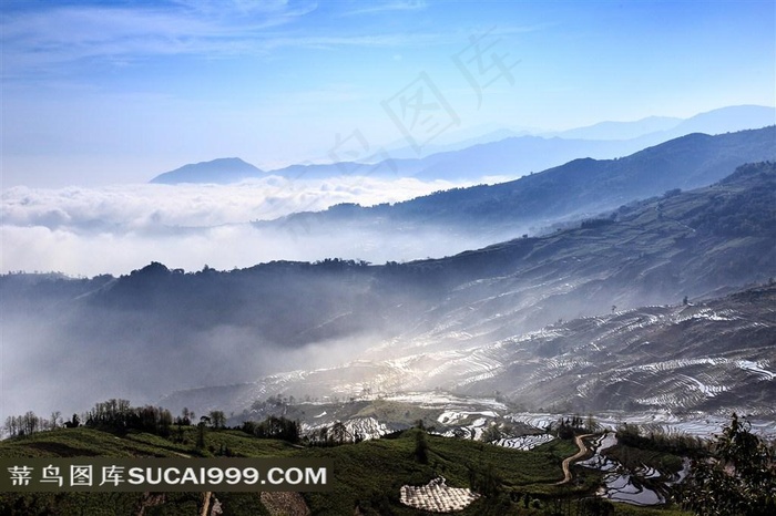 中国云南元阳梯田风景摄影美图