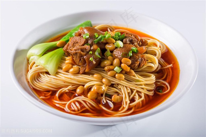 猪蹄面汤面面条面馆中华美食