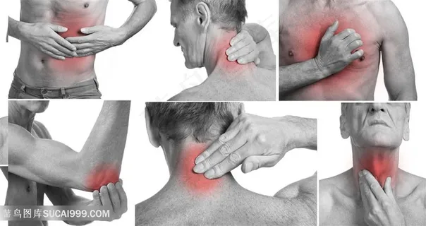 身体关节疼痛的人物高清图片