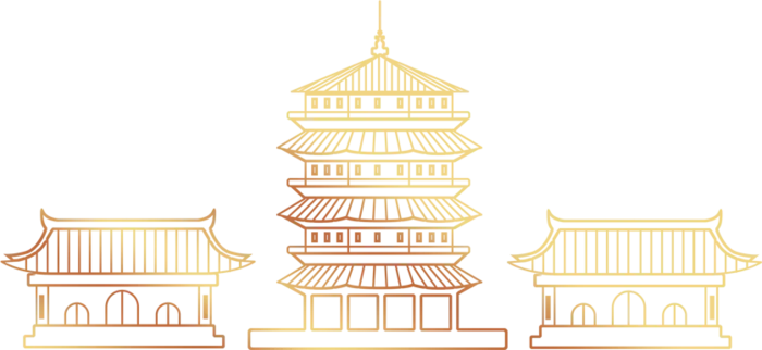 剪纸雷锋塔房免扣