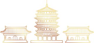 剪纸雷锋塔房免扣