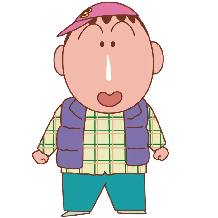 蜡笔小新可爱人物免扣素材