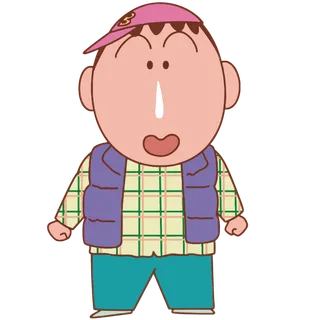 蜡笔小新可爱人物免扣素材