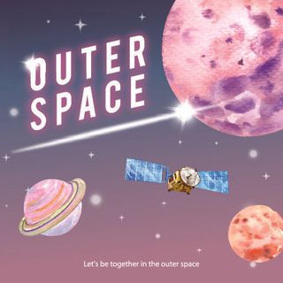 太空宇航员插画