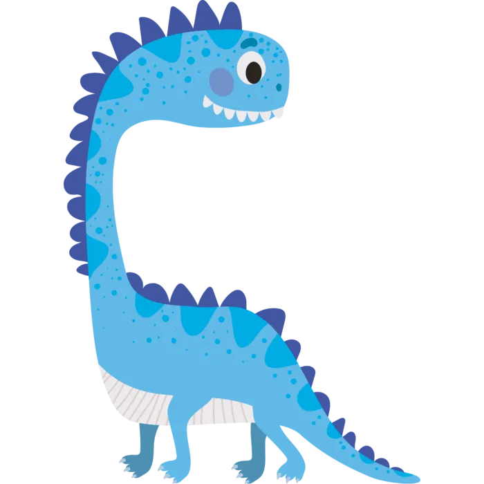 卡通恐龙生日宝宝宴派对素材恐龙派对免扣素材