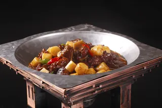 黑椒山药烧鹿肉 (1)