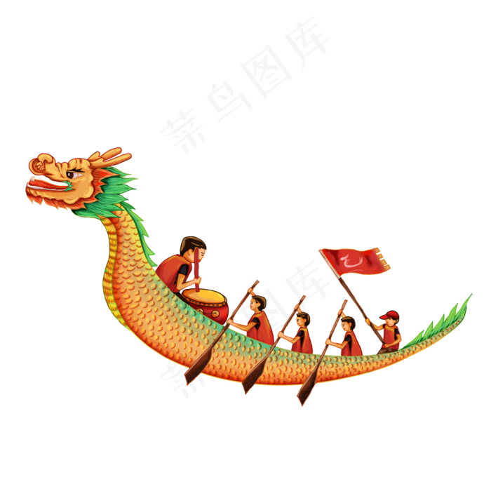 端午节龙舟 