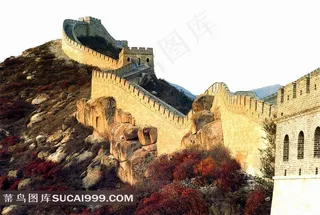 唯美八达岭长城风光图片