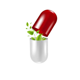 绿色健康药物保健品胶囊