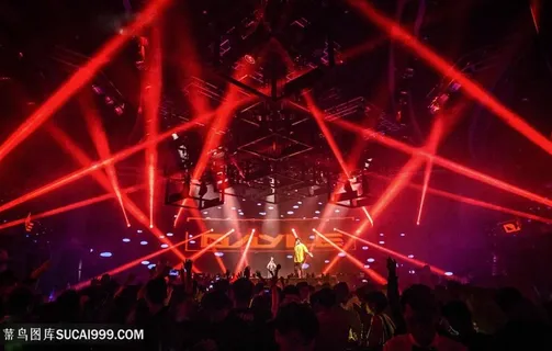 夜场派对热烈现场