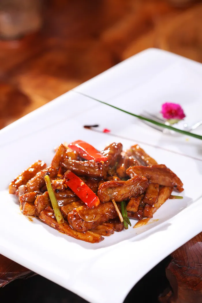 杏鲍菇炒牛柳