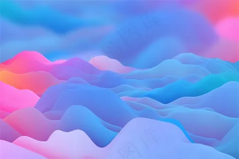 时尚唯美云层渐变底纹背景图片