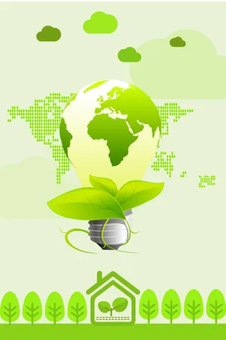 高清创意绿色环保背景图片公益海报展板宣传PSD分层平面设计素材