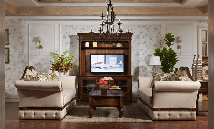 客厅装修布置图