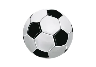 手绘足球免扣素材