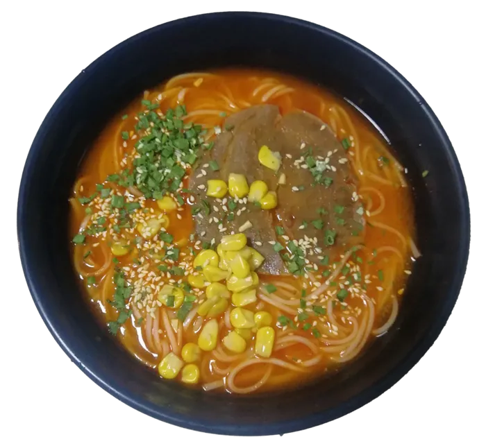 蜜汁叉烧肉番茄玉米葱花拉面干脱水肉片免抠摄影元素素材psd模版下载