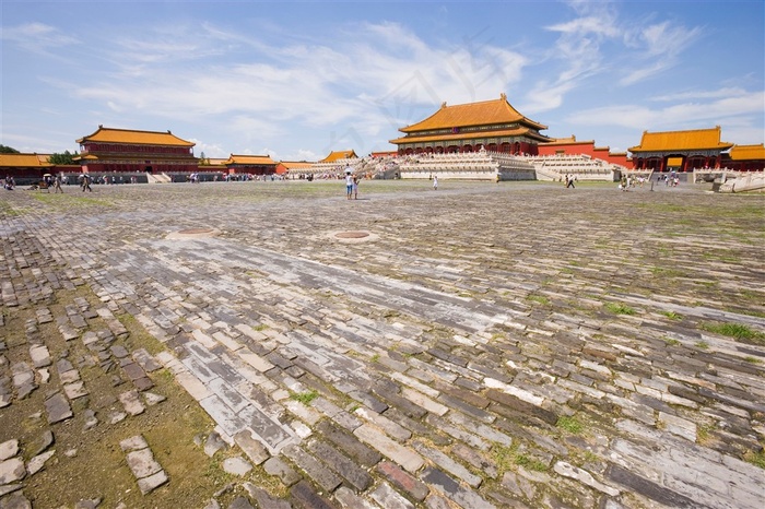 故宫太和殿中国古代建筑素材