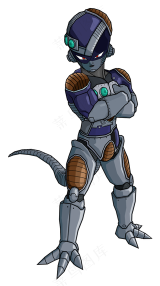 经典漫画七龙珠人物