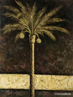 椰树高清艺术插画