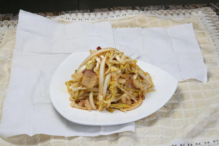 6干焗娃娃菜  香辣虾