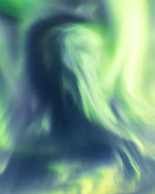 南极光北极光极光夜晚星空背景极光景观图片 (21)