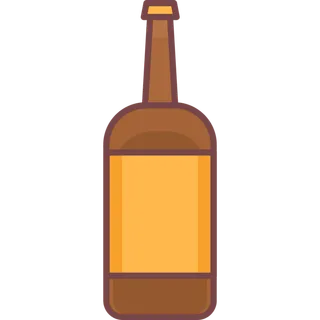 啤酒瓶装饰简笔画