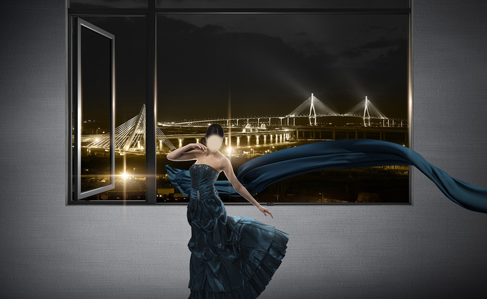 高端大气房地产海报PSD分层素材