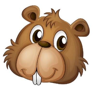 海狸 PNG免抠(400x400)