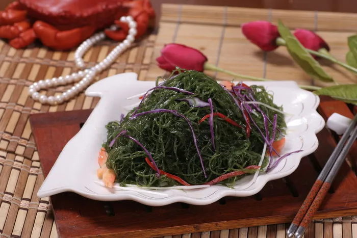 凉拌龙须菜 (2)