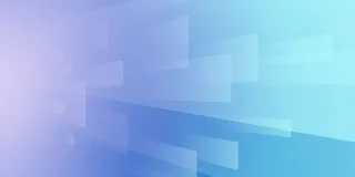 现代风格蓝色渐变几何展板背景-3