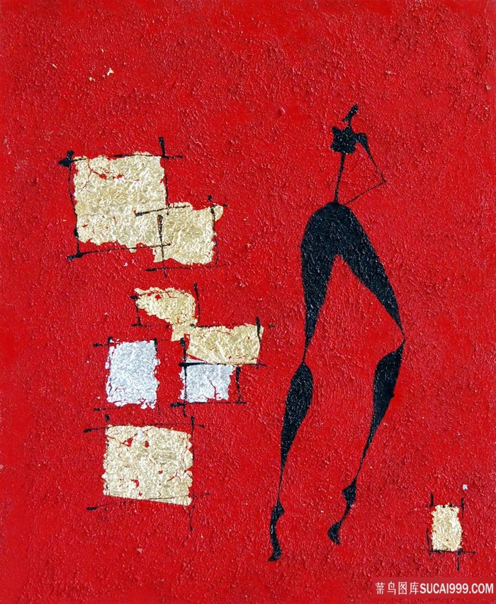 时尚艺术人物插画