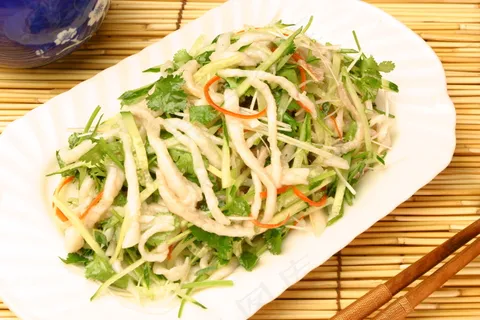 粤菜1641凉拌鱼丝 粤菜1641凉拌鱼丝