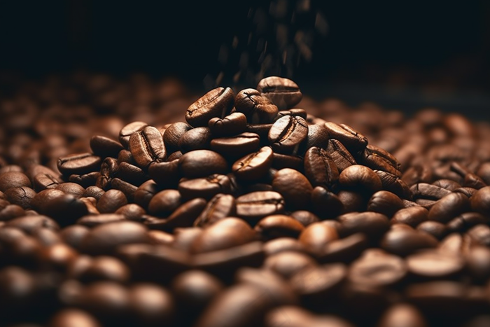 咖啡豆摄影图