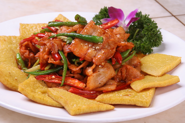 金饼小炒肉 (2)