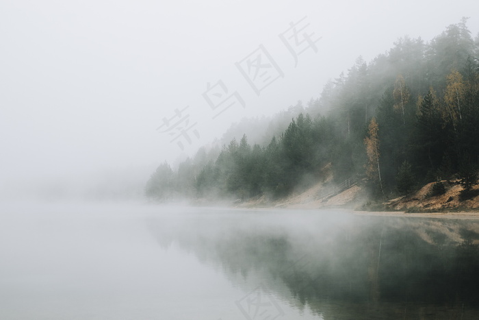 禅意山水唯美风景图片