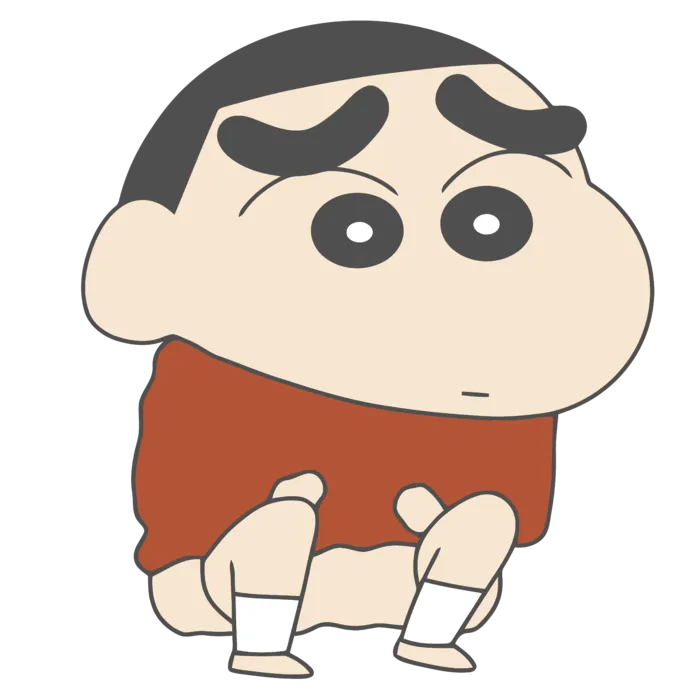 蜡笔小新可爱人物免扣素材