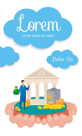 扁平化人物场景办公互联网等距ai矢量设计网页海报UI素材插画