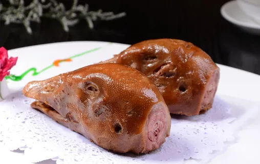 特色美食鸭头 