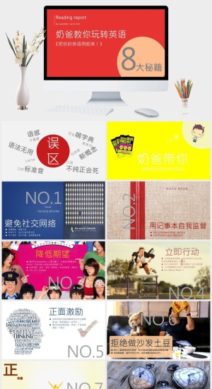 《把你的英文用起来》读书笔记PPT预览图