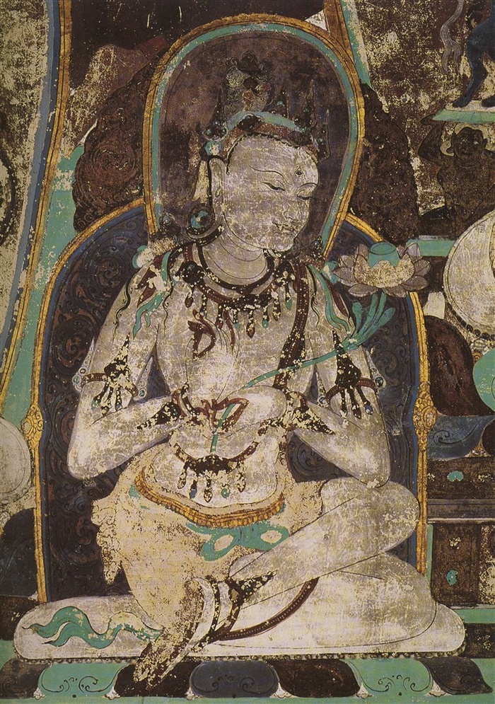 传统佛教壁画作品素材