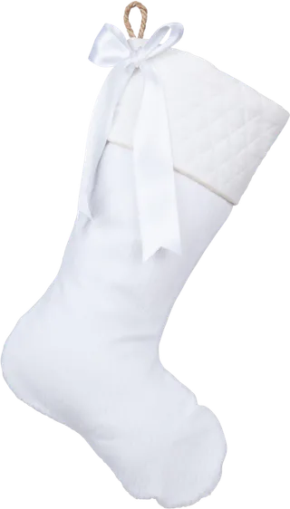 圣诞节袜子白色