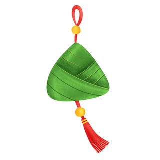 卡通手绘端午节粽子结免抠元素