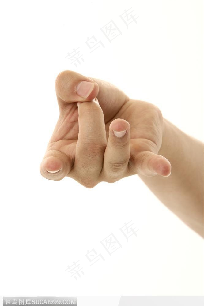 手势喻意-千里弹指