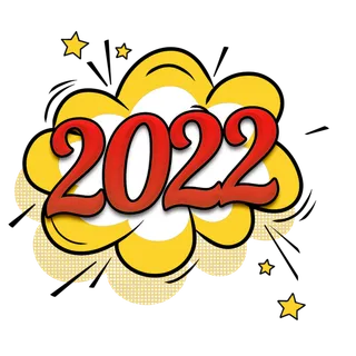 2022新年艺术创意字体虎年3D立体标题数字文字png免抠字素材