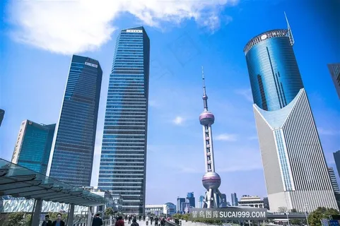 商务城市马路车流 商务城市马路车流