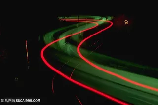 唯美道路风景画