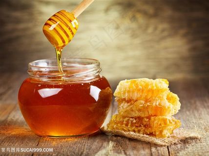 甘甜的蜂蜜高清图片