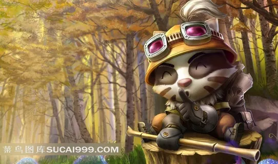 LOL 英雄联盟 迅捷斥候 提莫 密林猎手皮肤 高清壁纸