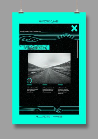 国外时尚 潮流海报 英文PSD海报