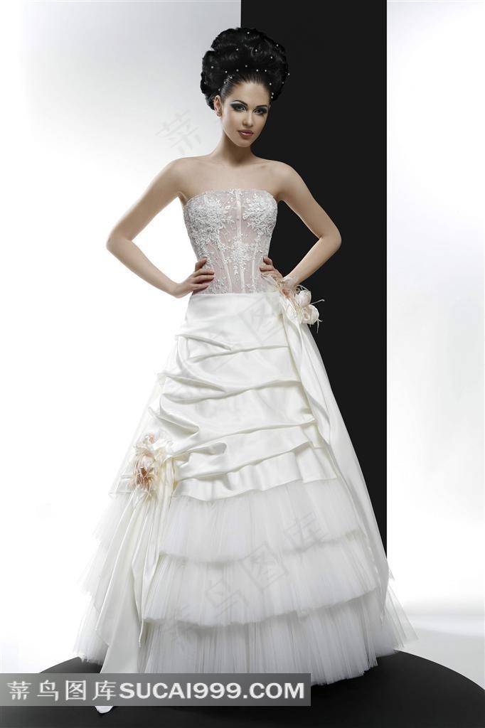 高贵典雅欧美婚纱秀